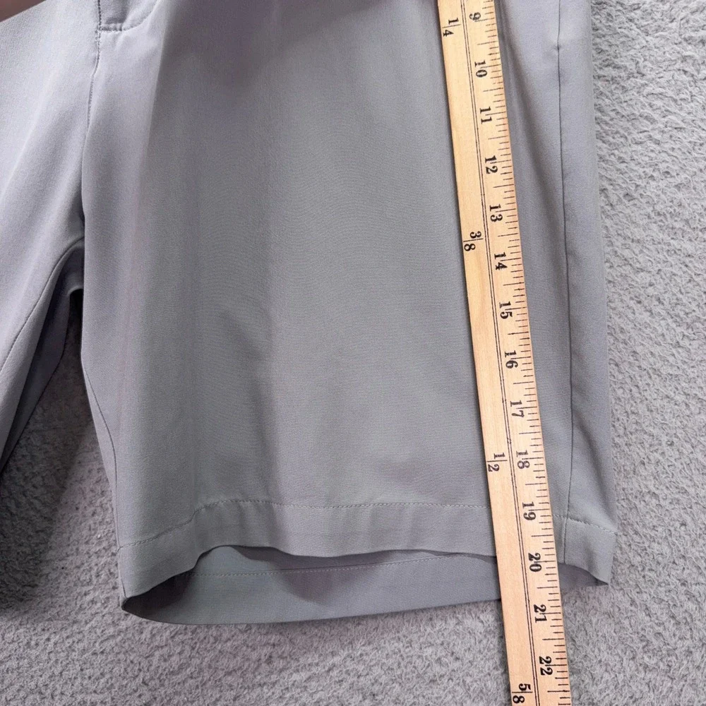 Adidas Golf Shorts Mens 36 Grey Performance Stretch Flat Front Everyday Comfort